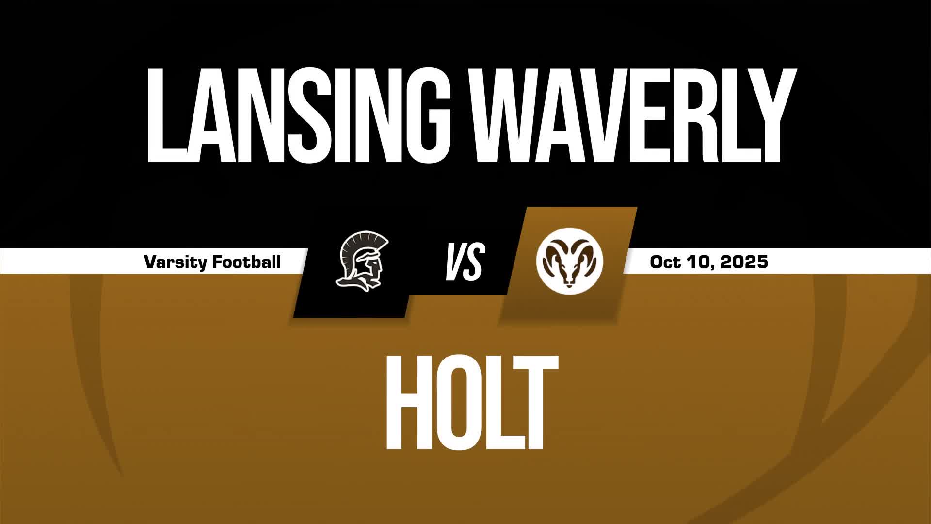 Football Game Preview: Holt Rams vs. East Lansing Trojans + How To Watch