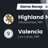 Football Game Recap: Valencia vs. Moriarty