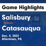 Basketball Game Recap: Salisbury Township Falcons vs. Tamaqua Blue Raiders