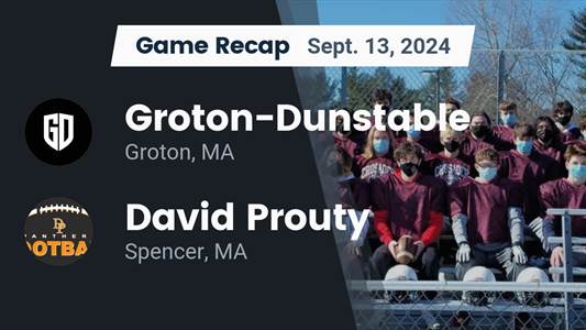 Football Game Preview: Groton-Dunstable Crusaders vs. Doherty Me