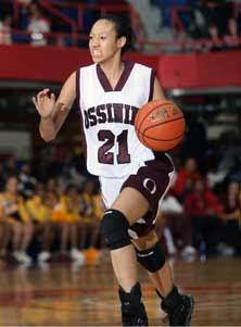 Ossining's Saniya Chang.