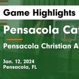 Basketball Recap: Dynamic duo of  Jake Stoodt and  Quincy Williams lead Pensacola Christian Academy to victory