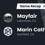 Marin Catholic vs. Mayfair