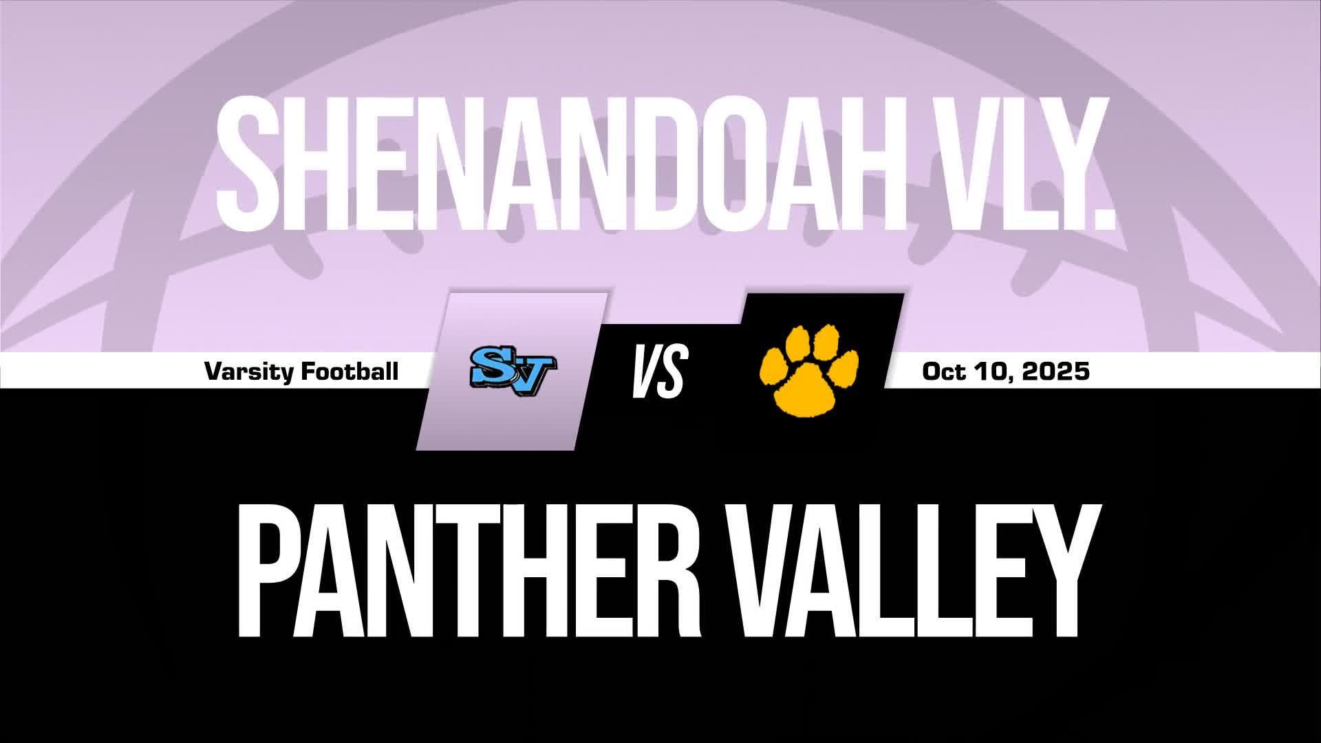 Football Recap: Shenandoah Valley Comes Up Short