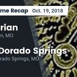 Football Game Recap: El Dorado Springs vs. Versailles