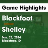 Basketball Game Recap: Shelley Russets vs. Idaho Falls Tigers