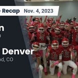 Football Game Recap: Eaton Reds vs. Kent Denver Sun Devils