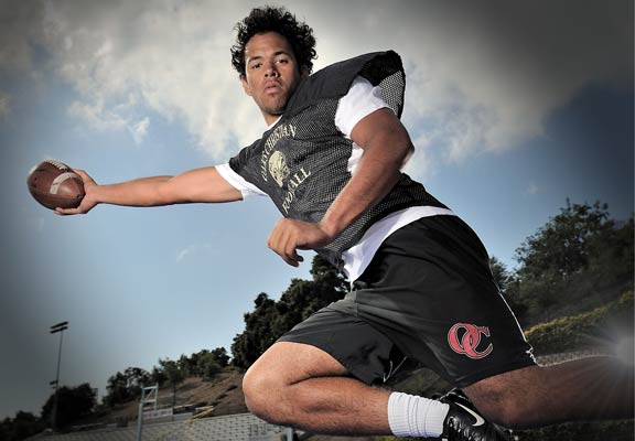 Already committed to USC, dynamic receiver Jordan Payton is a major weapon for Oaks Christian.