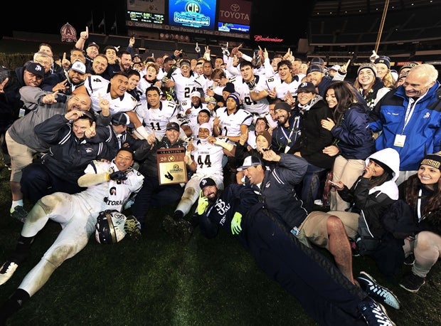 St. John Bosco won it all in the Pac 5 Division last season, and is the favorite this season.