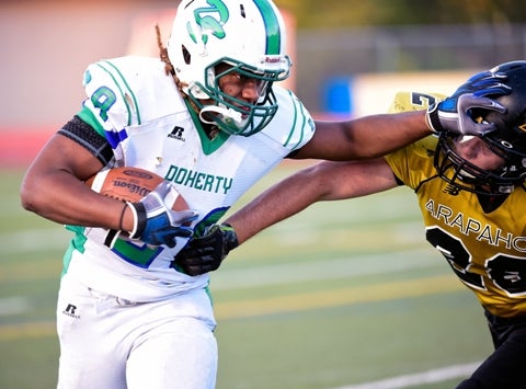 Doherty senior running back TeQuan Baker has established himself as one of the state's top ball carriers. He rushed for nearly 1,600 yards last season.