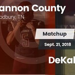 Football Game Recap: DeKalb County vs. Cannon County