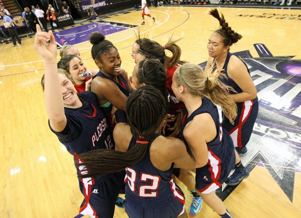 Pleasant Grove celebrates its first Northern California title with a 51-42 win over 12-time champion Berkeley at Sleep Train Arena.