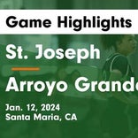 Basketball Game Recap: Arroyo Grande Eagles vs. St. Joseph Knights