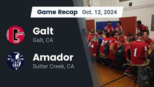 Football Recap: Galt Comes Up Short