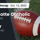 Football Game Recap: East Mecklenburg Eagles vs. Charlotte Catholic Cougars