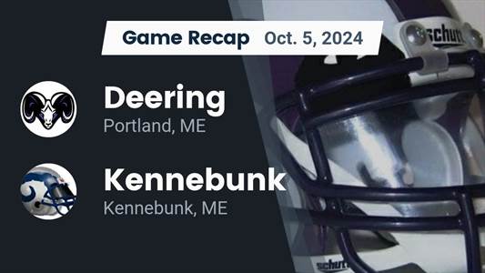 Football Game Preview: Deering Rams vs. Westbrook Blue Blazes