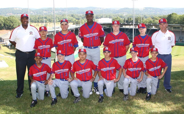 Aaron Durley (back row, center) participated in the Little League World Series with Saudi Arabia in 2005 and 2006.