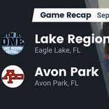 Football Game Recap: Avon Park Red Devils vs. LaBelle Cowboys/Cowgirls