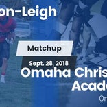Football Game Recap: Clarkson/Leigh vs. Omaha Christian Academy