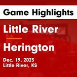 Dynamic duo of  Tyus Becker and  Mason Mortensen lead Herington to victory