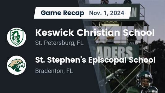 Football Recap: Saint Stephen's Episcopal Comes Up Short