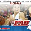 MaxPreps 2015-16 Michigan preseason high school girls basketball Fab 5, presented by the Army National Guard