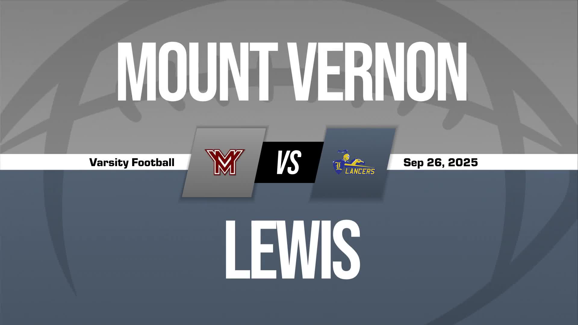 Football Recap: Lewis Wins Going Away Against Thomas Jefferson Science & Technology + How To Watch