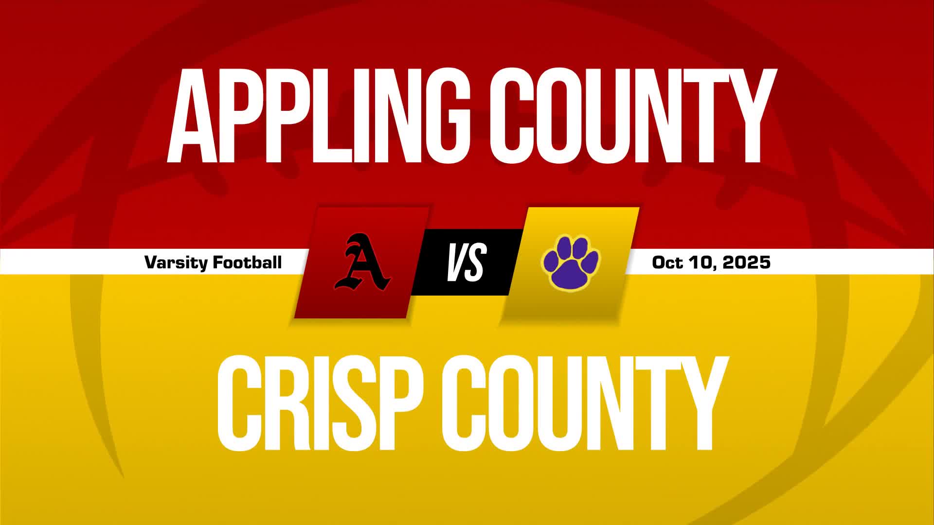 Football Game Preview: Crisp County Cougars vs. Pierce County Bears + How To Watch