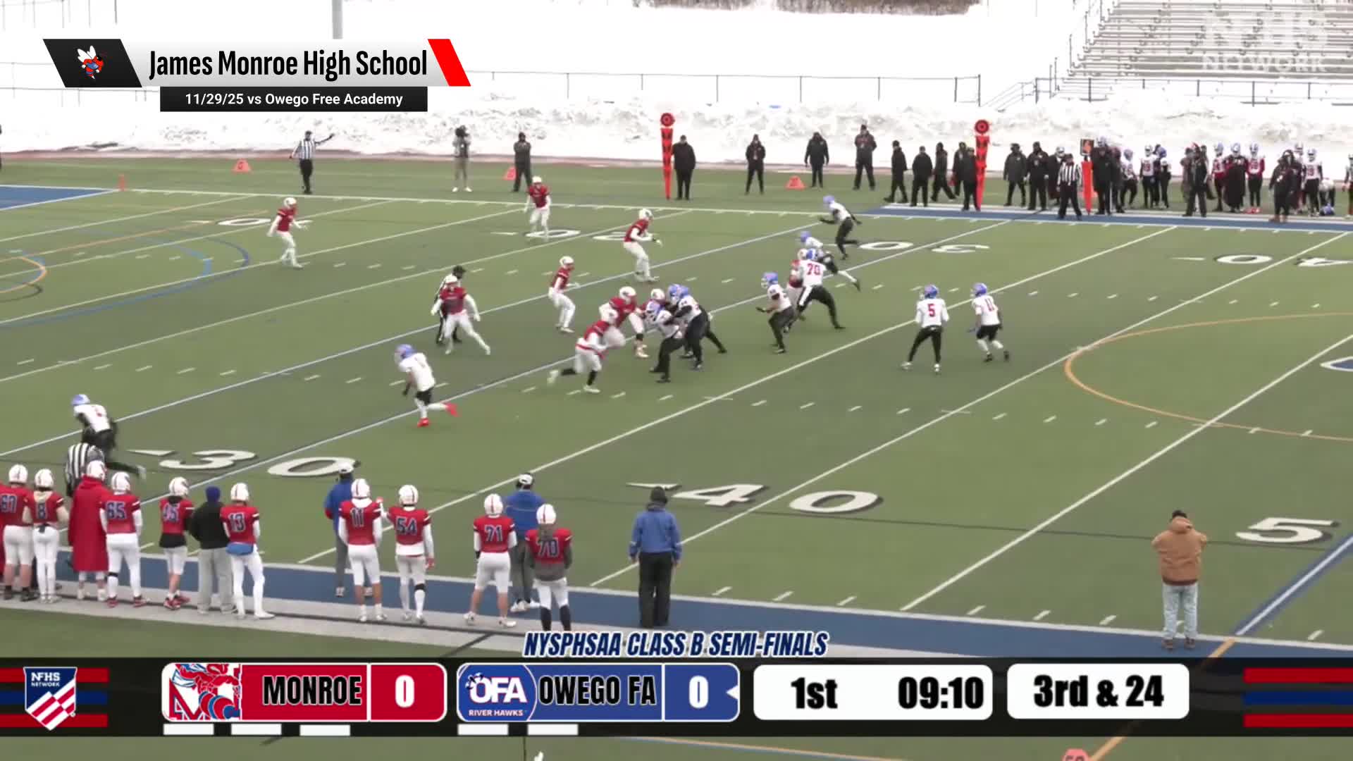 Football Recap: Monroe Picks Up Ninth Straight Win at Home