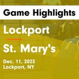 Basketball Game Recap: Lockport Lions vs. St. Mary's Lancers