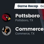 Football Game Recap: Commerce Tigers vs. Pottsboro Cardinals