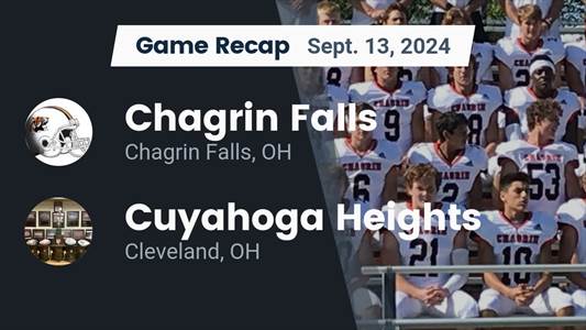 Football Game Preview: Chagrin Falls Heads Out