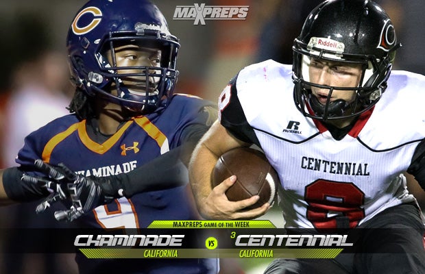 Centennial vs. Chaminade was one of the big first-round games in the Pac-5 Division playoffs.