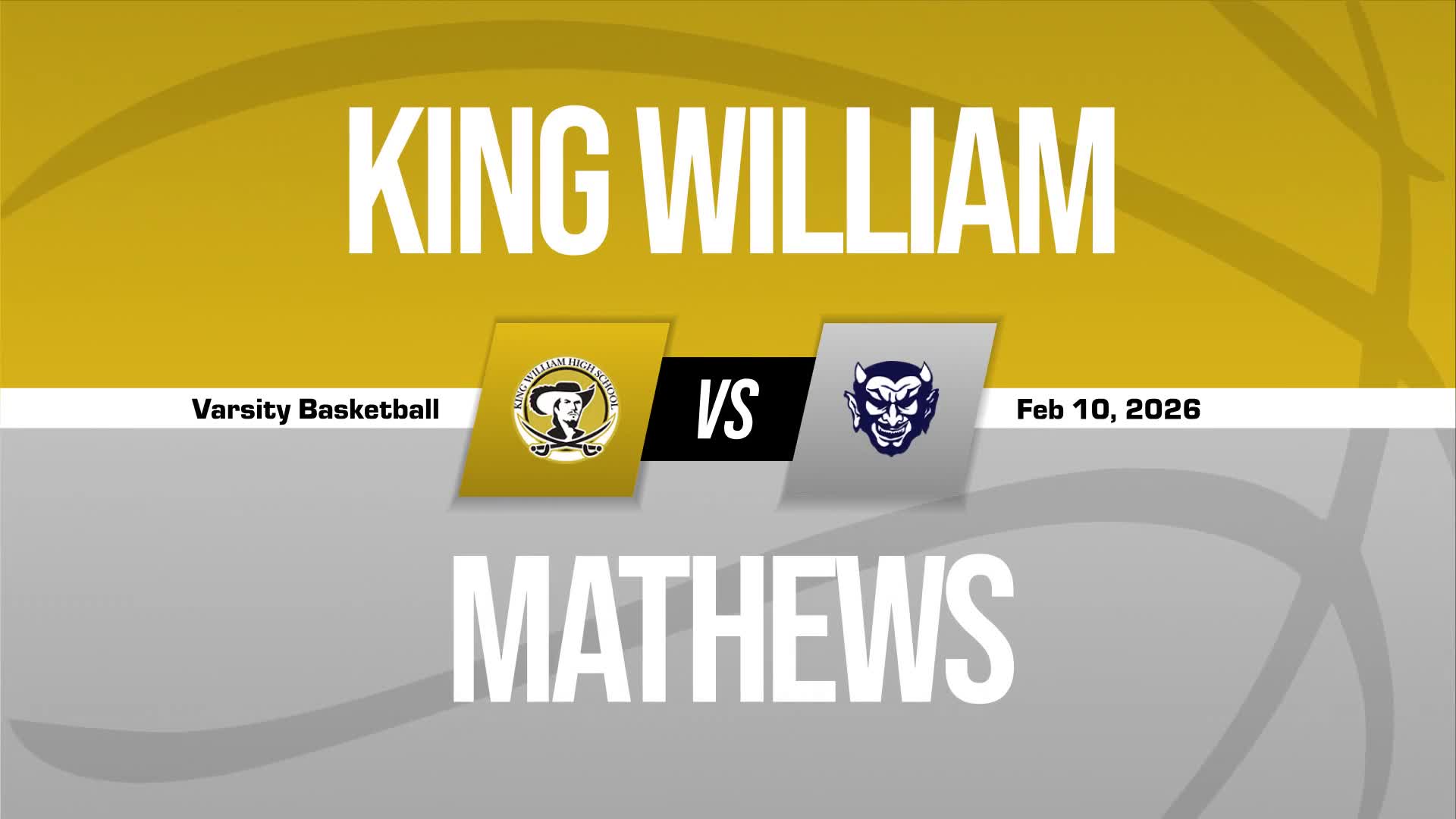 Adriana Forest Game Report: vs King William + How To Watch