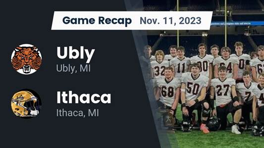 Football Game Recap: Ithaca Yellowjackets vs. Ubly Bearcats