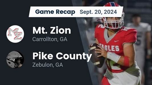 Football Game Preview: Mt. Zion Eagles vs. Greenville Patriots