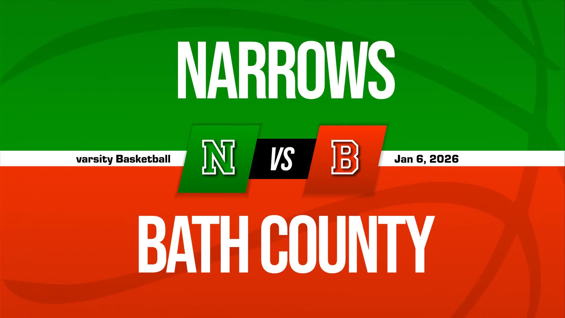 Basketball Game Preview: Narrows Green Waves vs. Giles Spartans + How To Watch