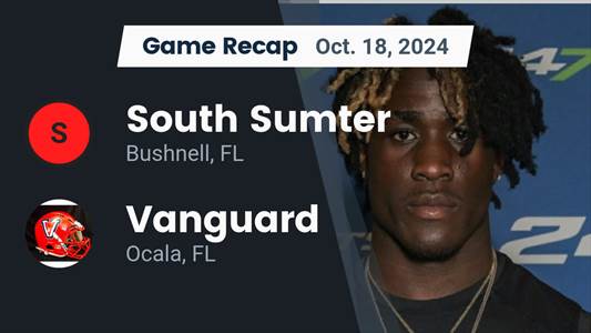 Football Recap: Vanguard's  Win  on Friday Extends Winning Strea