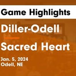 Sacred Heart piles up the points against Diller-Odell