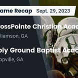 Holy Ground Baptist Academy beats Victory Baptist for their fourth straight win