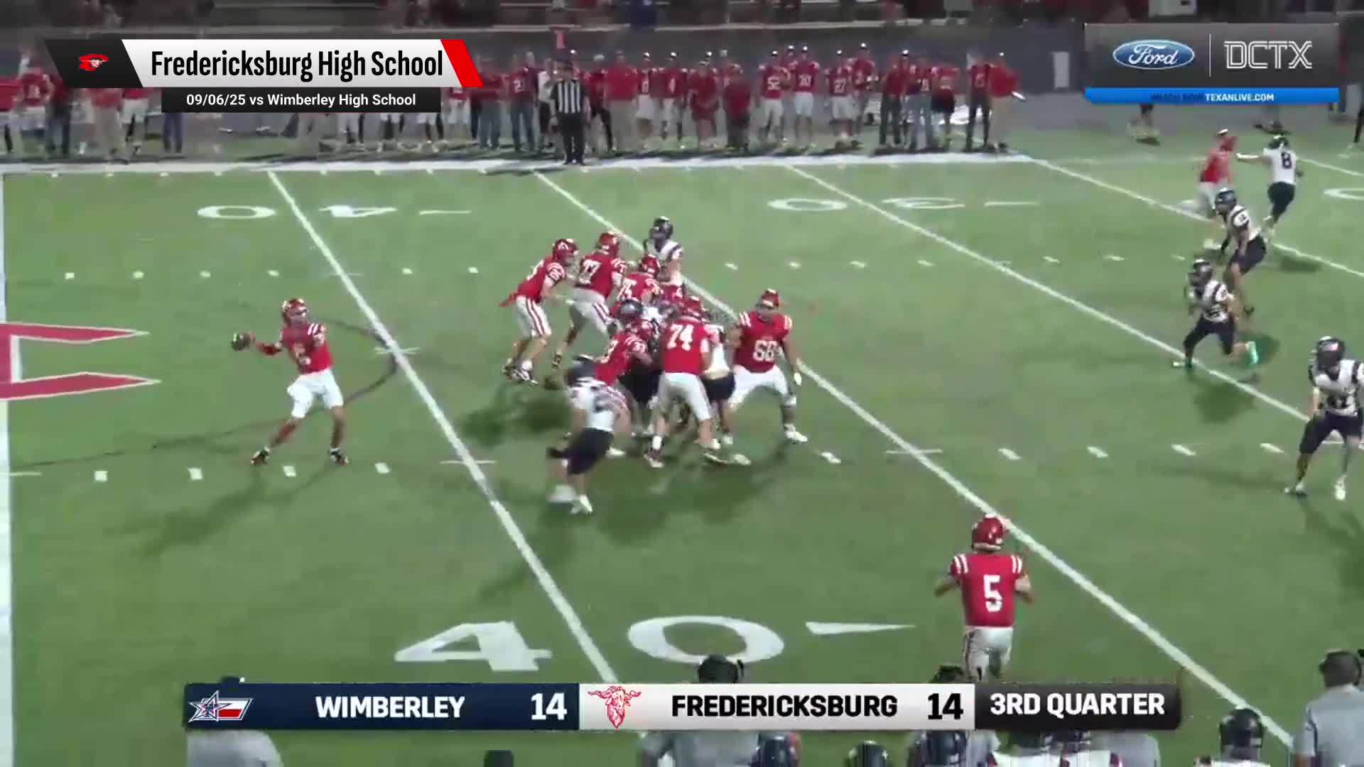 Football Recap: Marquis Murry II Leads a Balanced Attack to Beat Fredericksburg + How To Watch