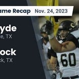 Football Game Recap: Clyde Bulldogs vs. Brock Eagles
