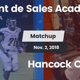 Football Game Recap: Mount de Sales Academy vs. Hancock Central