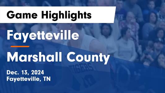Basketball Recap: Marshall County Gets the Win