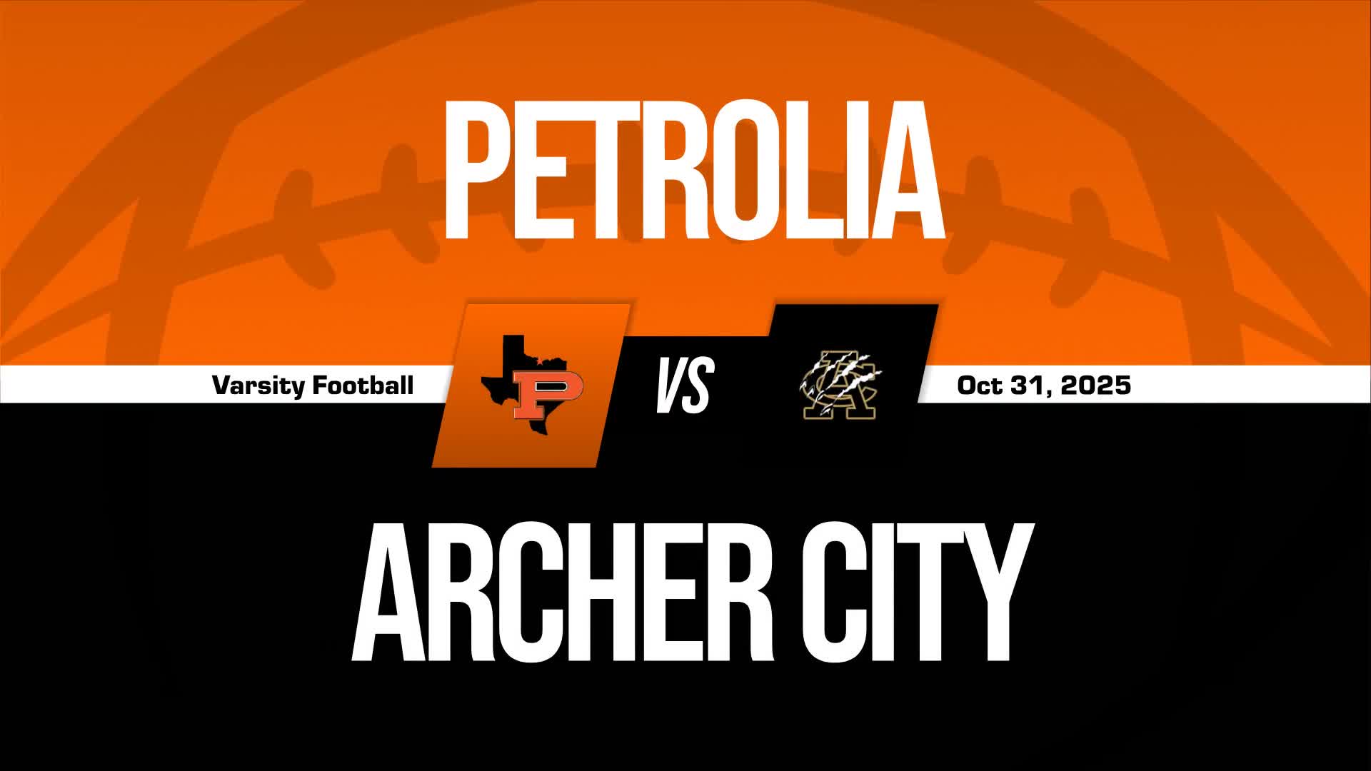 Football Game Preview: Archer City Wildcats vs. Seymour Panthers