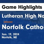 Basketball Game Recap: Lutheran-Northeast Eagles vs. Cedar Catholic Trojans