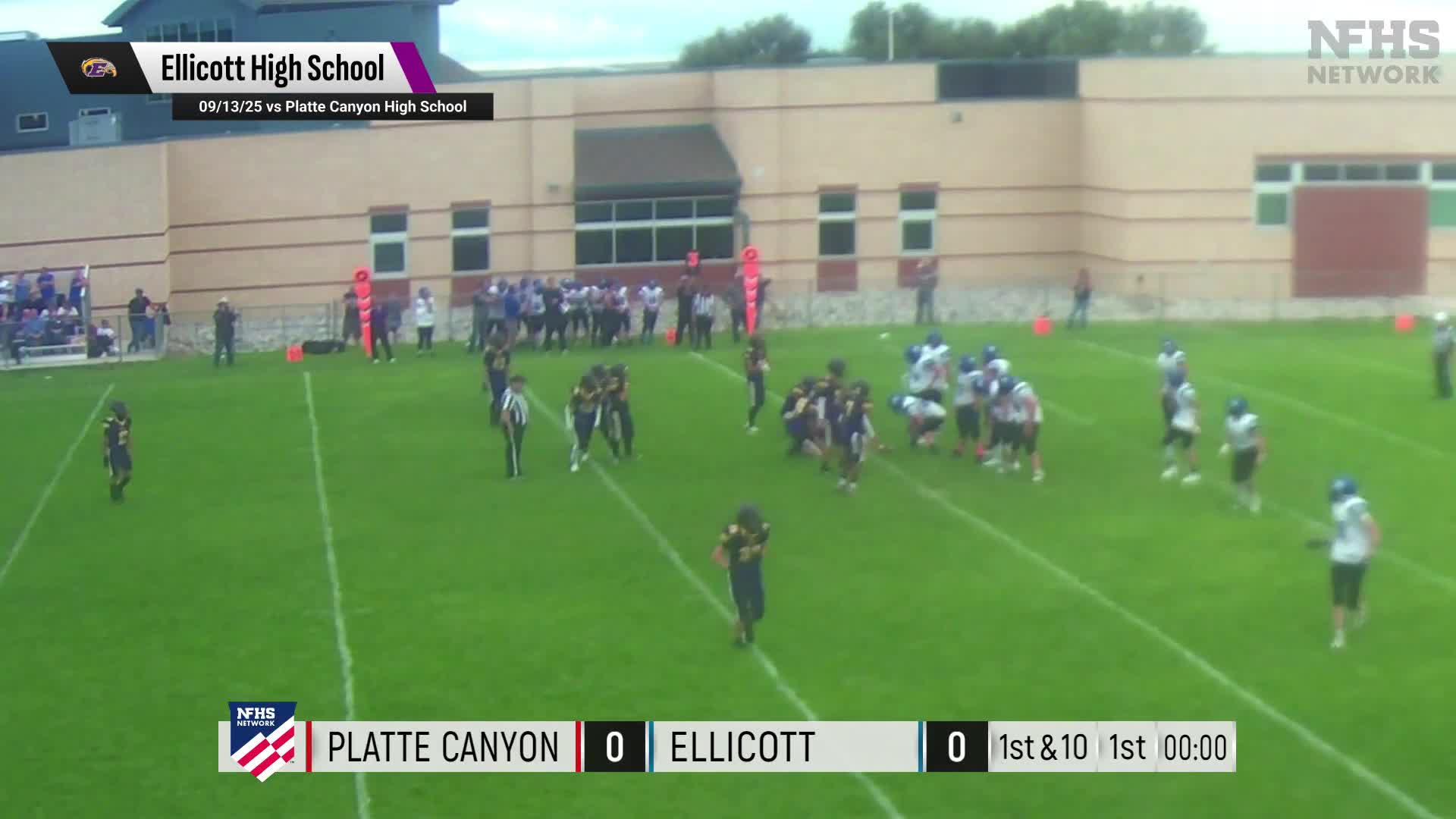 Football Recap: Ellicott Takes a Loss