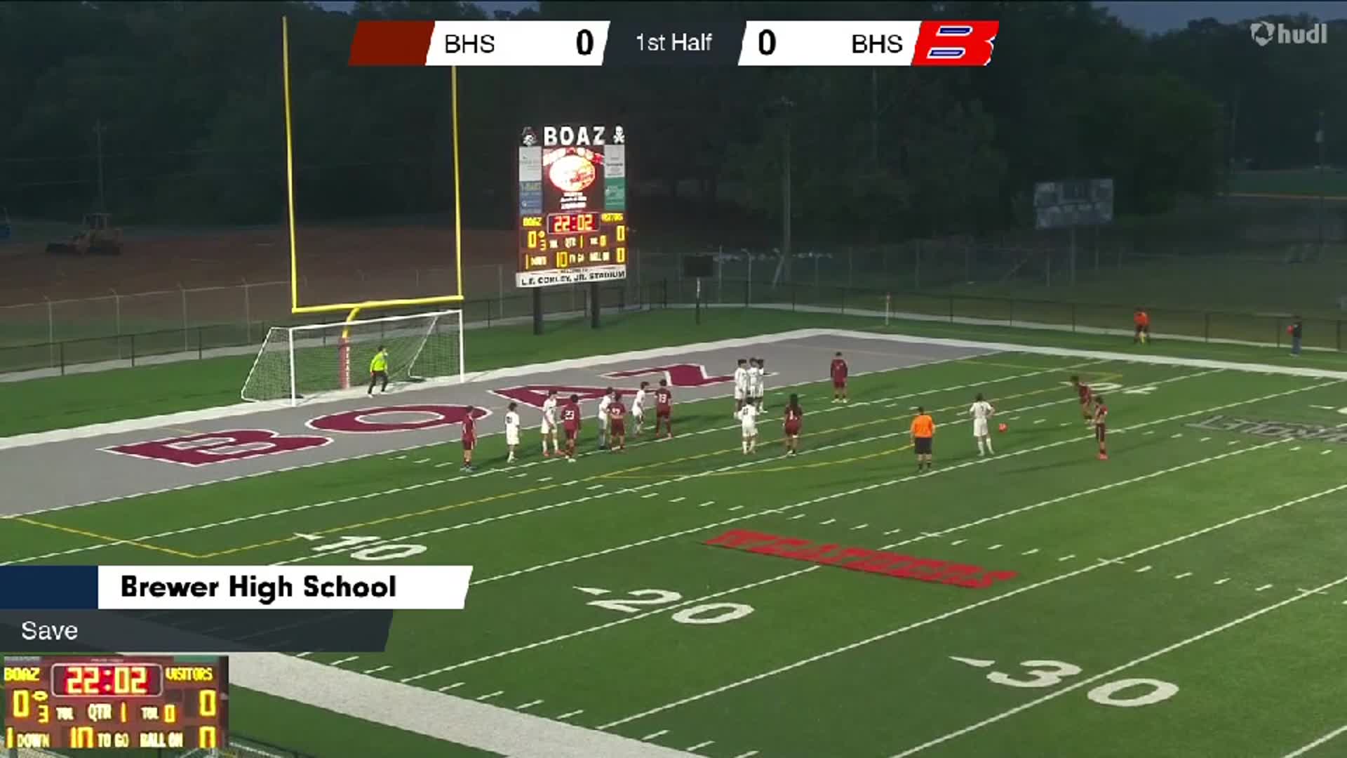 Soccer Recap: Brewer Takes a Loss