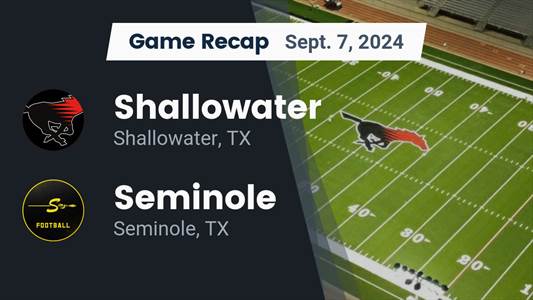 Football Recap: Shallowater Piles Up the Points Against Clyde