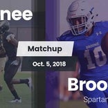 Football Game Recap: Broome vs. Chesnee